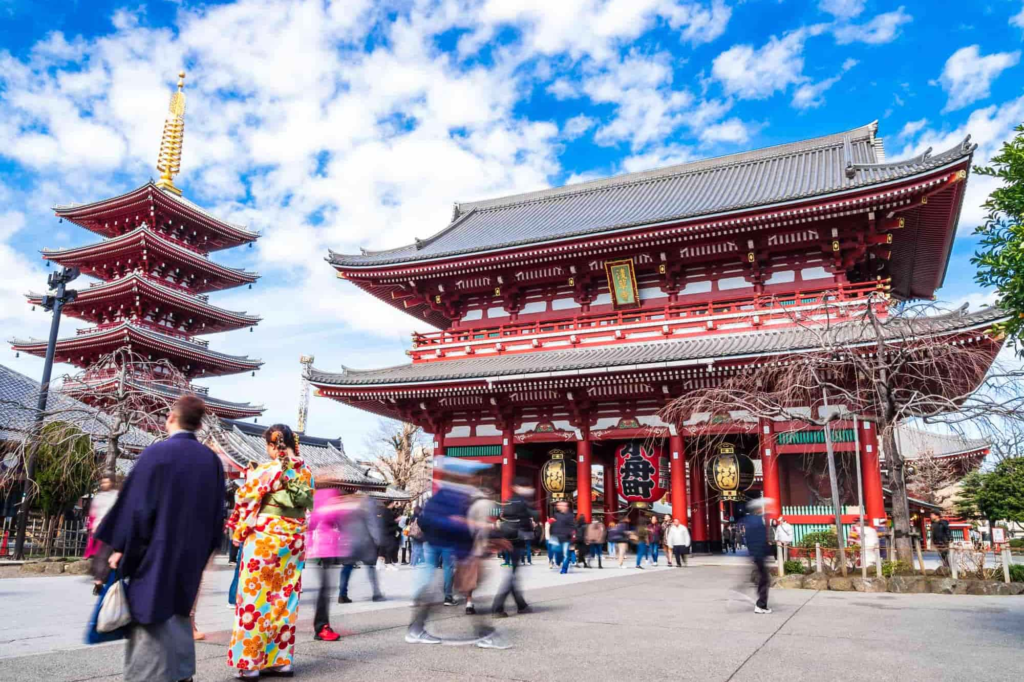 Sensoji Temple Asakusa Tokyo