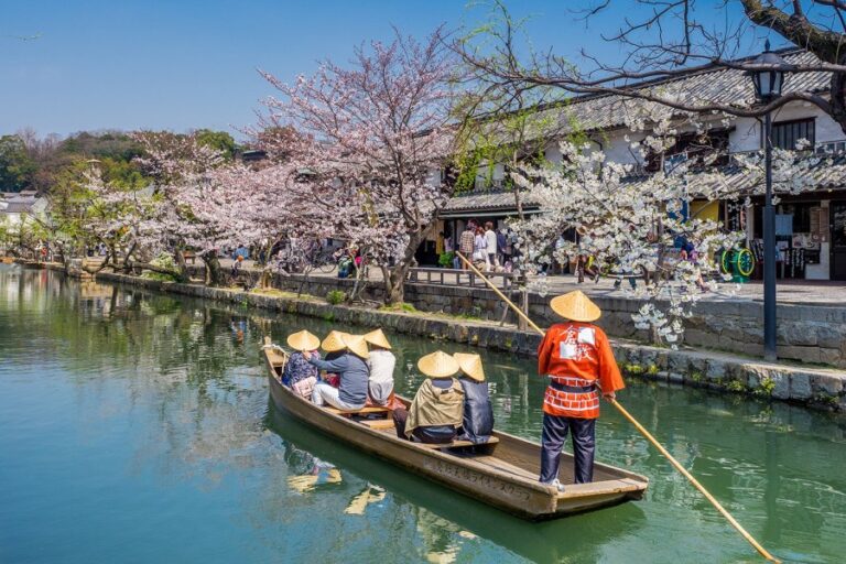 Romantisme di Kurashiki, Okayama Kota Kanal yang Mempesona