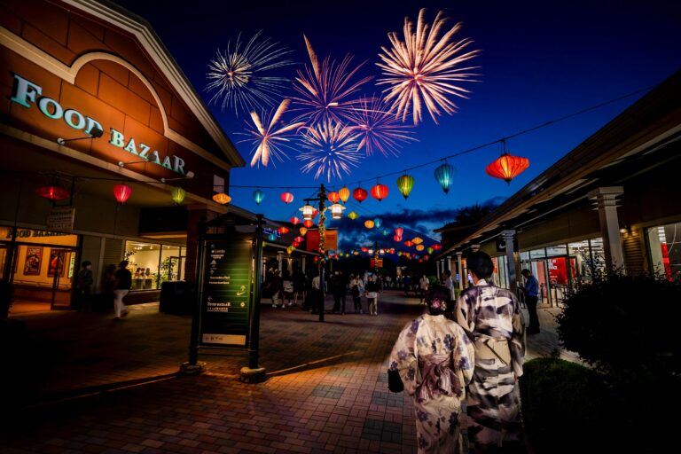 Jangan Lewatkan Kembang Api Mingguan di Gotemba Premium Outlets Musim Panas Ini