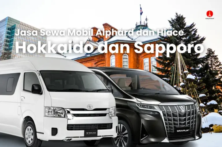 Jasa Sewa Mobil Alphard dan Hiace di Sapporo dan Hokkaido