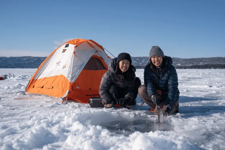 Rekomendasi Ice Fishing Hokkaido: Pengalaman Mencoba Wakasagi di Atas Danau Beku