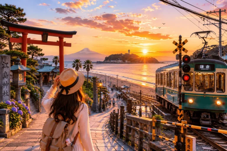 Panduan Day Trip Enoshima & Kamakura dari Tokyo: Pantai, Kuil, dan Sunset Eksotis
