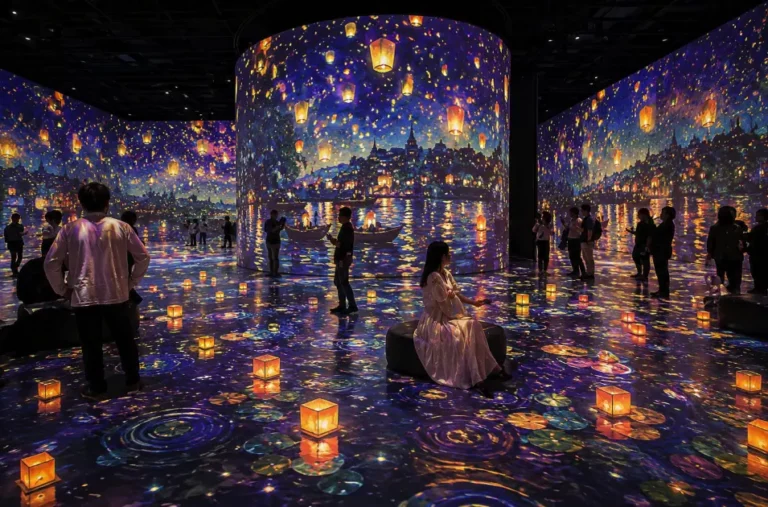 Rêve Des Lumières Tokyo: Ruang Seni Digital Imersif Terbaru di Ariake 2026