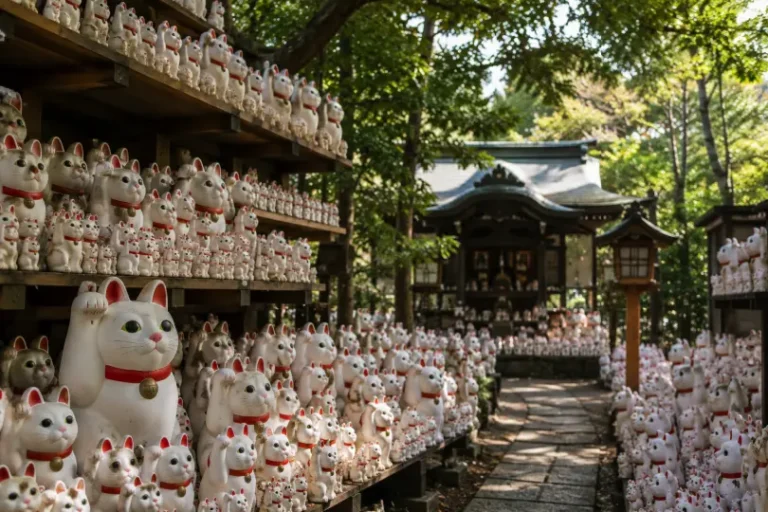 Gotokuji Temple: Ribuan Maneki Neko yang Membawa Keberuntungan di Tokyo