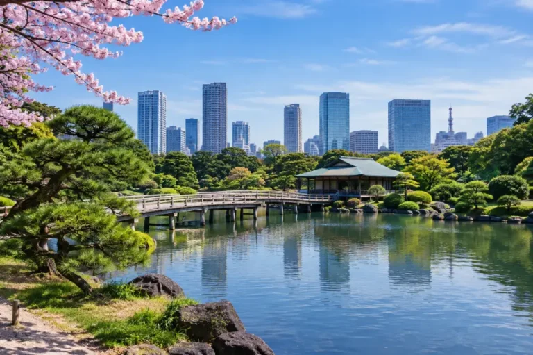 Panduan Lengkap Wisata ke Hamarikyu Gardens 2026: Taman Kerajaan Shogun dengan Kolam Air Laut Unik di Tengah Tokyo